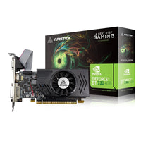 بطاقة رسومات ARKTEK NVIDIA GEFORCE GT730، سعة 4 جيجابايت GDDR3، واجهة ذاكرة 128 بت، AKN730D3S4GL1 