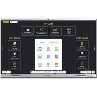 Teachmint TMX 75 Star 75" Interactive Flat Panel, 8GB RAM, 128GB Storage, Android 16, Google EDLA, EduAI, Wall Bracket, (TMX-75-Star)