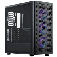 Cooler Master Elite 502 Black case front view