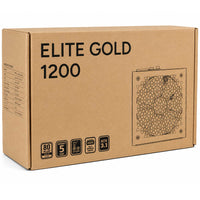 Cooler Master Elite Gold 1200 power supply front view