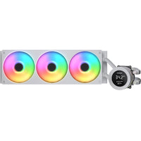 Cougar Poseidon Vistek ARGB 360 white liquid cooler front view