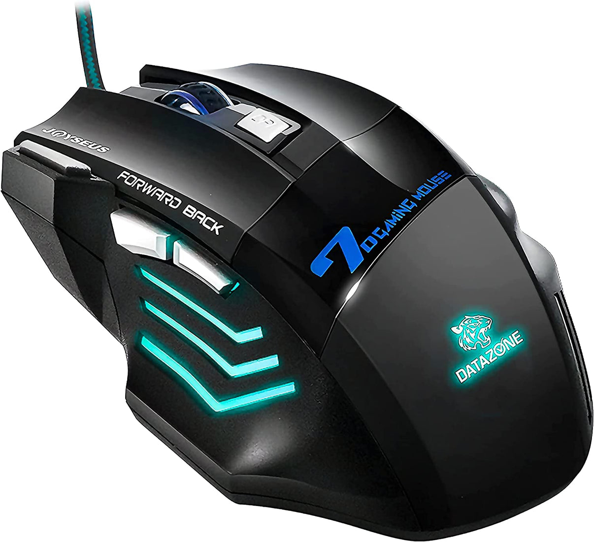 Mouse 7 Datazone Lighting RGB 4 DPI Dell 7 Black