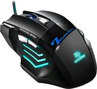 Mouse 7 Datazone Lighting RGB 4 DPI Dell 7 Black