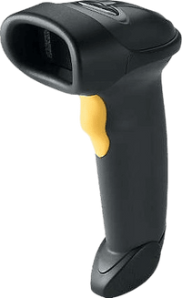 Zebra (Symbol) LS2208 Handheld Barcode Scanner, 1D Laser, USB, Plug-and-Play for POS, (LS2208)
