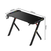 Datazone Desk GT100RGB (9110004197) Table RGB Black