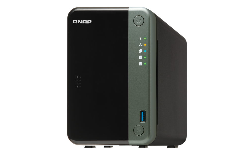 QNAP TS-453D-4G 4-Bay NAS, Intel Celeron J4125 Quad-Core, 4GB DDR4, 2x 2.5GbE, HDMI 4K, PCIe Slot, Diskless, (TS-453D-4G)