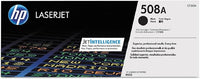 HP 508A Black Original LaserJet Toner Cartridge, Up to 6,000 Pages, (CF360A)