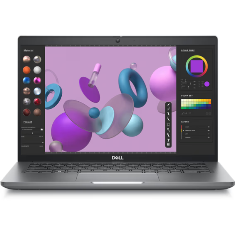 Laptop Dell Precision 3480 Workstation 7, RAM 16 GB, 512 GB SSD, GeForce RTX A500 4GB, Windows 11 Pro