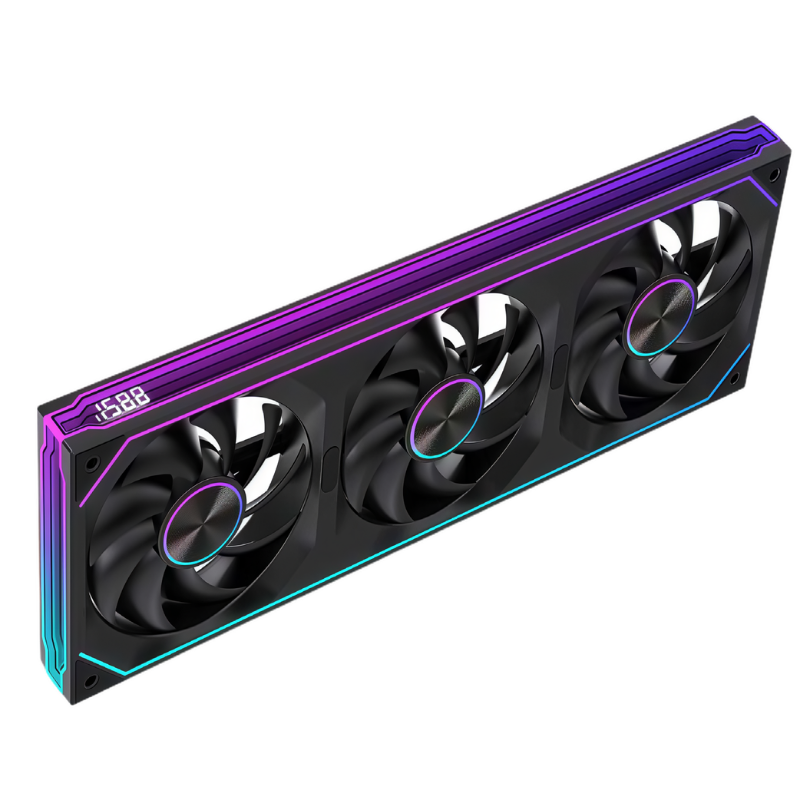Spire Cooling Fan SF360R, Lighting ARGB Monitor Black