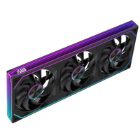 Spire Cooling Fan SF360R, Lighting ARGB Monitor Black