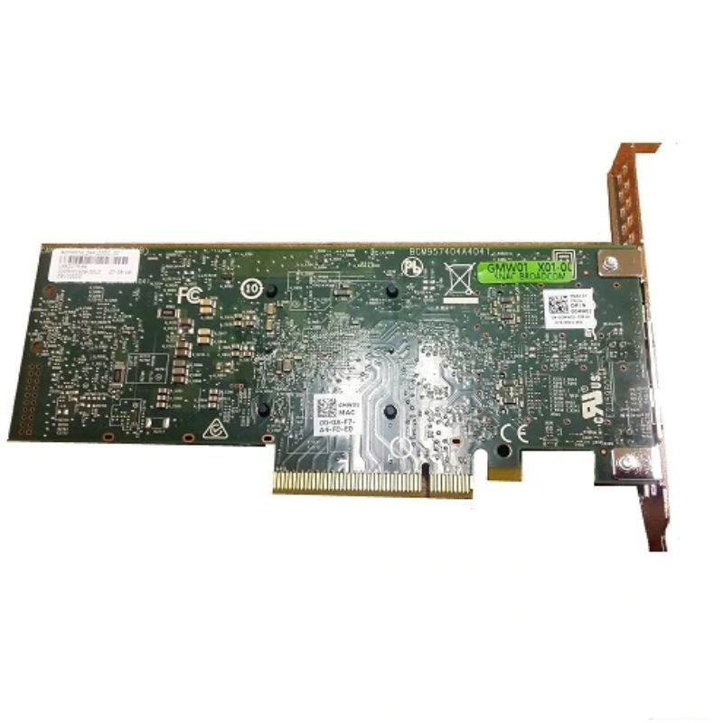 Dell Broadcom 57412 Dual Port 10GbE SFP+ PCIe Network Adapter, Low Profile, Customer Install, (540-BBVL)