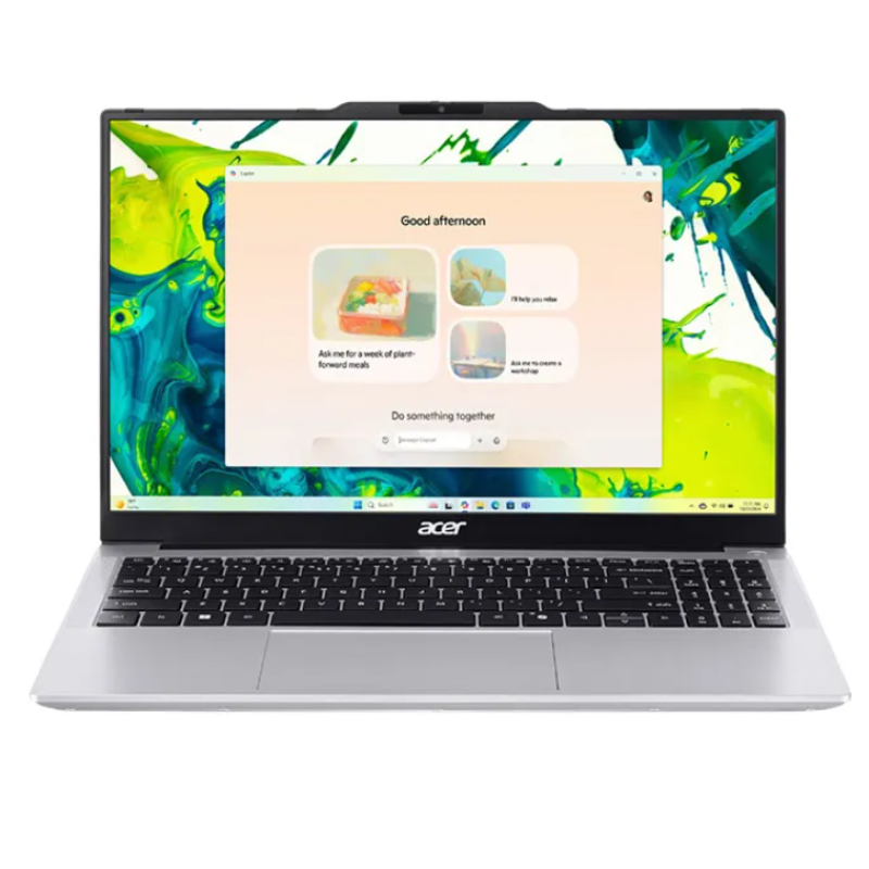 Acer Aspire Lite 15 Laptop (NX.DGCEM.004) - Intel Core i7-1355U, 16GB RAM, 512GB SSD, 15.6" FHD, DOS, Silver