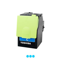 Toshiba T-FC338P Cyan Toner Cartridge (T-FC338PC-R) - 6,000 pages - for Toshiba e-STUDIO 338CS
