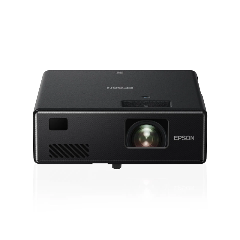 Epson EF-11 Mini Laser Projector, 3LCD, Full HD 1080p, 1,000 Lumens, Compact & Portable, HDMI, Black/Copper, (V11HA23040)