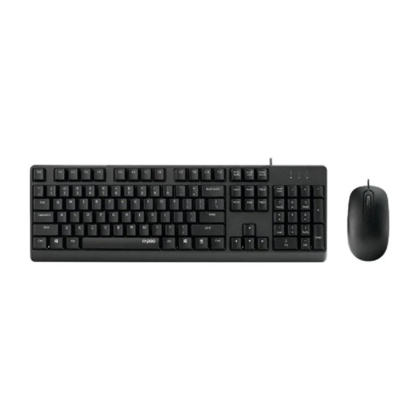 Keyboard & Mouse Wired X130PRO, Black