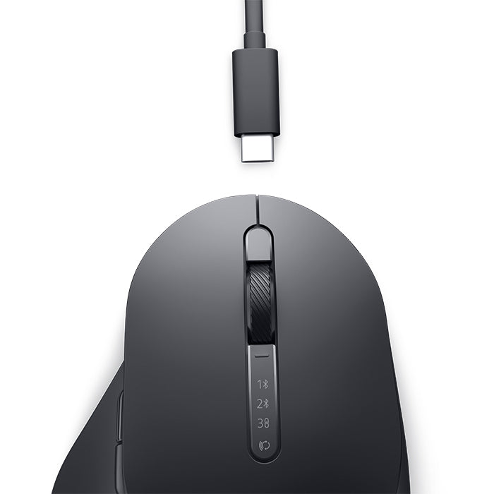 Dell Pro Premium Mouse MS900 graphite side view