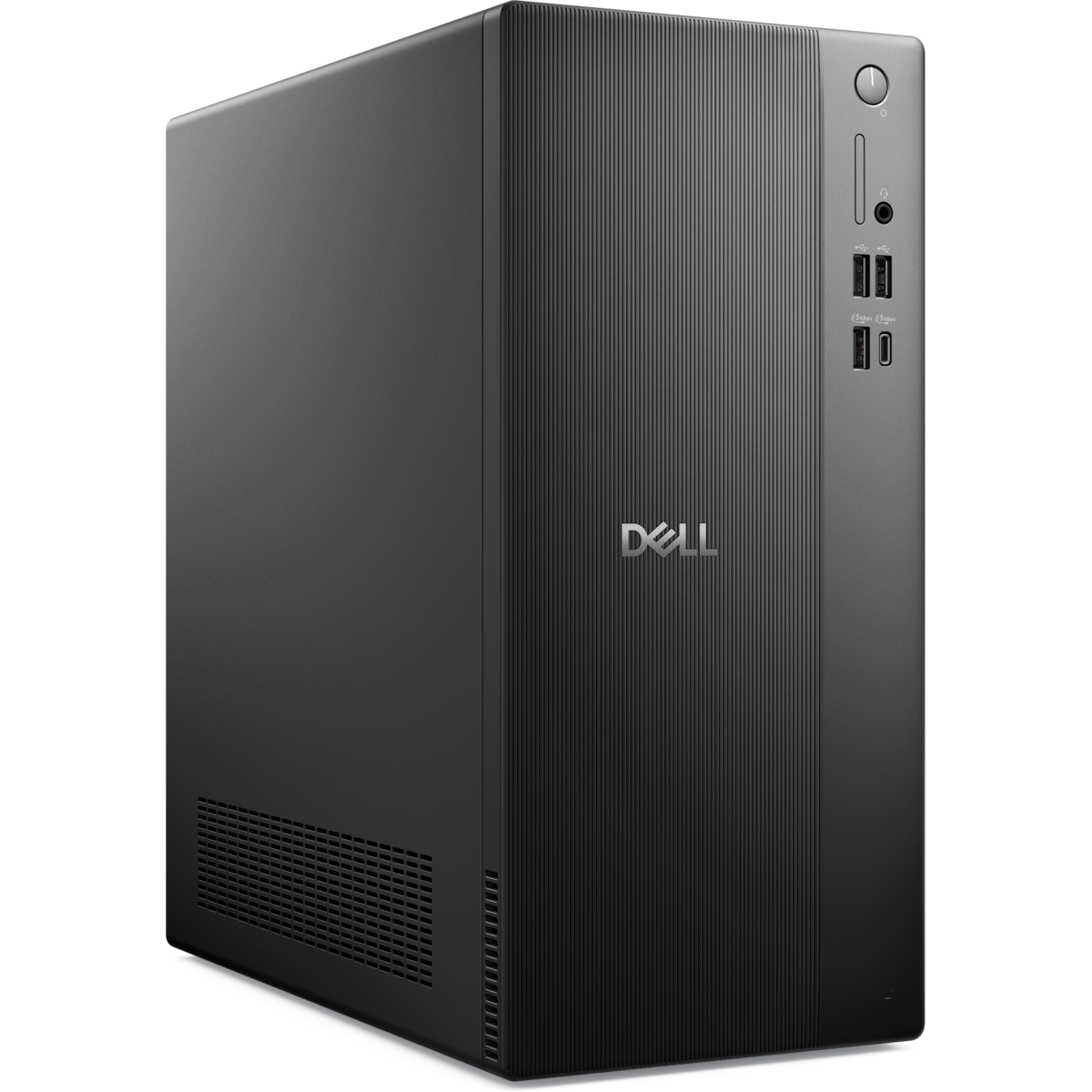 Dell Pro Tower Essential QVT1260 front angled view