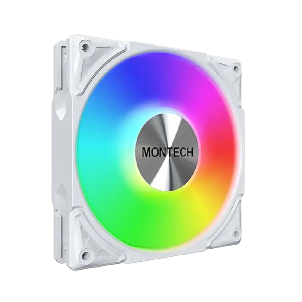 Montech Metal Pro 12 ARGB Case Fan - 120mm, White