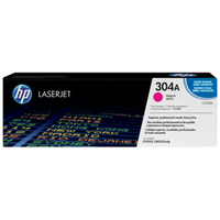 HP 304A Magenta Contract Original LaserJet Toner Cartridge, Up to 2,800 Pages, (CC533AC)