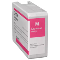 خرطوشة حبر إبسون SJIC36P لطابعات ColorWorks C6500/C6000 (أرجواني)، C13T44C340
