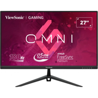 ViewSonic VX2728 27" Gaming Monitor, Full HD IPS, 180Hz, 0.5ms (MPRT), AMD FreeSync Premium, HDMI/DisplayPort, (VX2728)