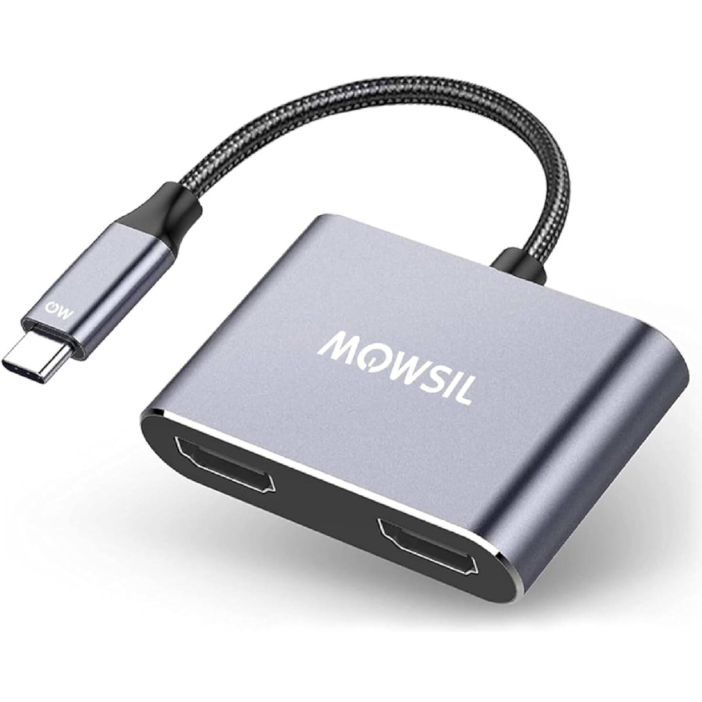 Mowsil USB-C to DUAL HDMI 4K Adapter MOCHD2