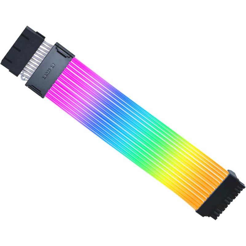 Lian Li Strimer Wireless 24 Pin without Controller (PW24-1W), RGB, BLACK