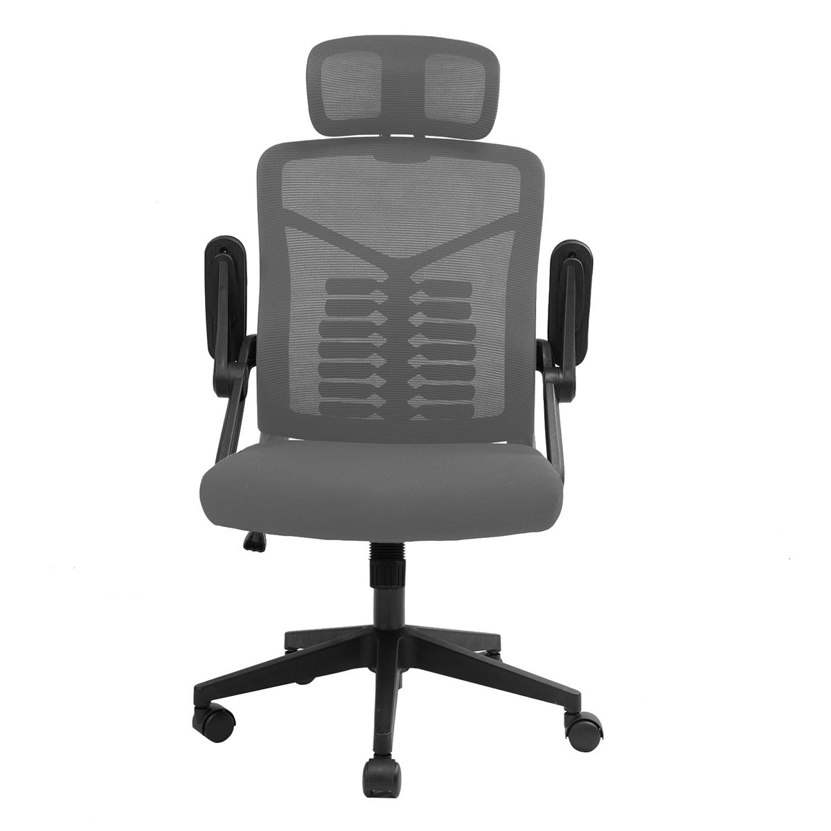 Ergonomic Mesh Office Chair with Headrest, Breathable Mesh Back, Swivel Base, for Office and Home, (6702G)