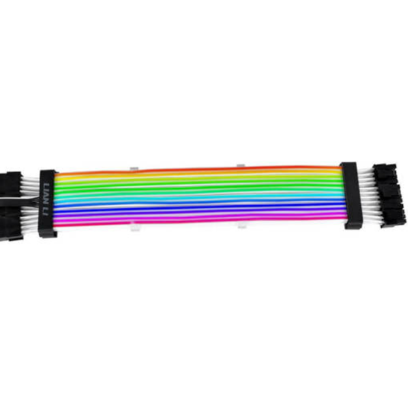Cable Lian Li Strimer Plus V2, 8-Pin, Lighting RGB, Dell G89 PW12 PV2.00, White