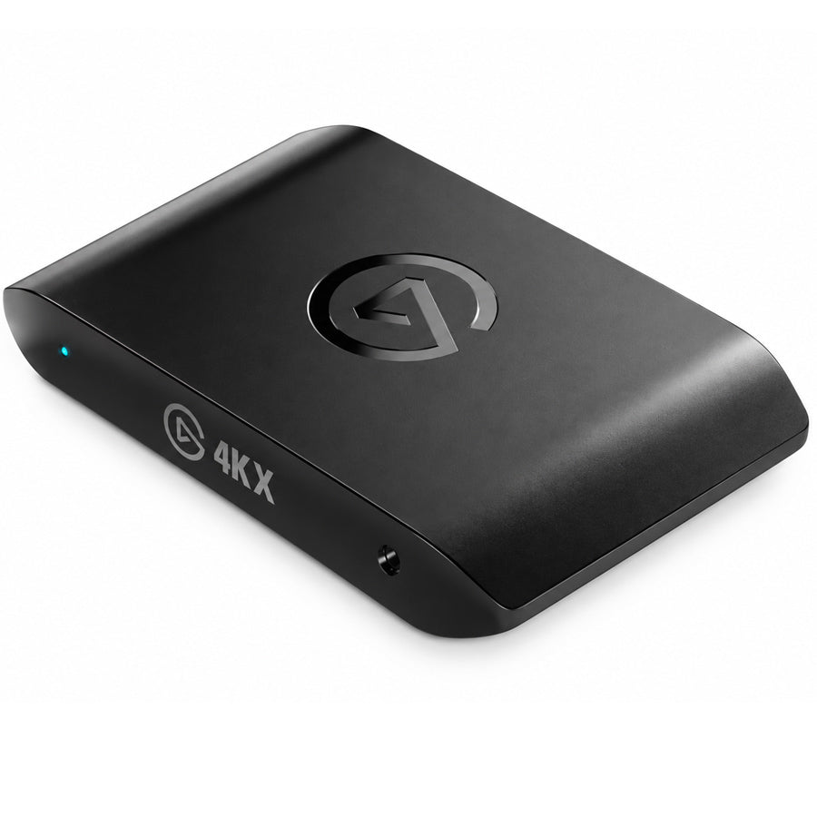 Elgato 4K X External Game Capture Card, 4K60 HDR10 Capture, 4K 144Hz Passthrough, VRR, USB-C, for PC & Consoles, Black, (10GBH9901)