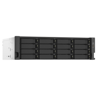 QNAP TS-1673AU-RP-16G 16-Bay 3U Rackmount NAS, AMD Ryzen V1500B 4C/8T 2.2GHz, 16GB DDR4, 2x 10GbE SFP+, 4x 2.5GbE, Redundant PSU, (TS-1673AU-RP-16G)