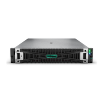 HPE ProLiant DL380 Gen11 2U Rack Server, Intel Xeon Silver 4509Y, 32GB (1x32GB) DDR5-5600 RDIMM, 8x SFF Hot-Plug Bays, MR408i-o, 1000W PSU, (P70456-421)