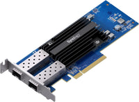 Synology E25G30-F2 Dual-Port 25GbE SFP28 Network Add-in Card, PCIe 3.0 x8, for Synology NAS, (E25G30-F2)