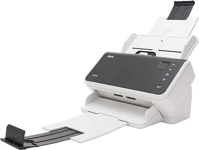 Kodak S2070 Document Scanner, Duplex, 70 ppm / 140 ipm, 80-Sheet ADF, 600 dpi, USB, (S2070)