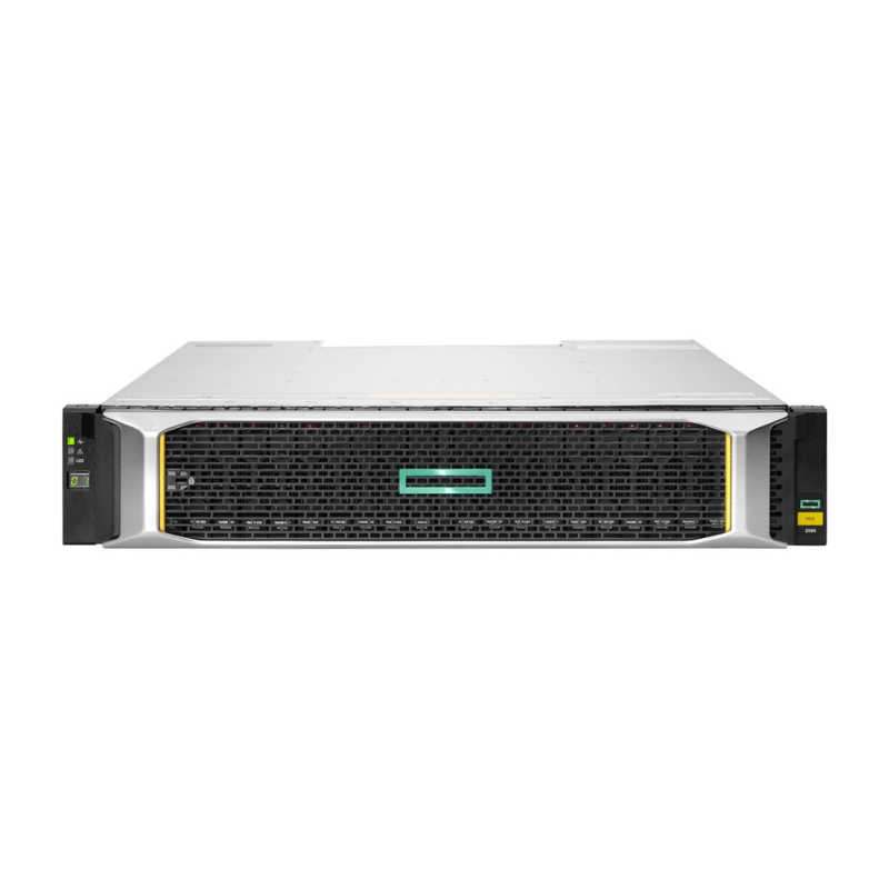HPE MSA 2060 SAS 12Gb 2U 24-Bay SFF Drive Enclosure, 24 x 2.5" Drive Bays, Rack Mount, (R0Q40B)