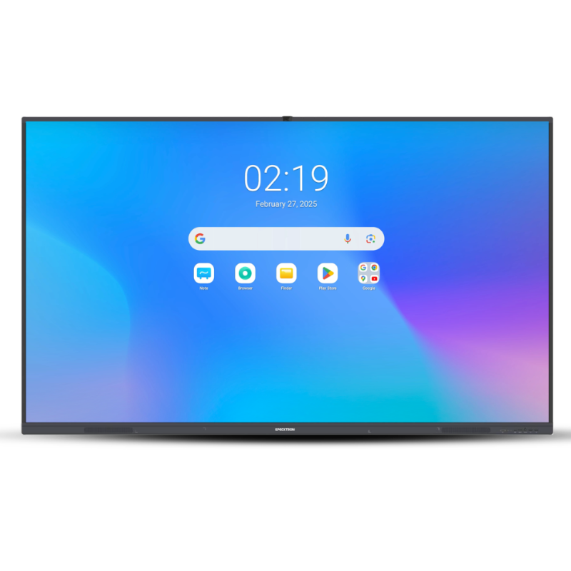Spectron Monitor Interactive UDX-75S2 Edu : 75 inch 14 8 GB, 128 GB Google OS EDLA