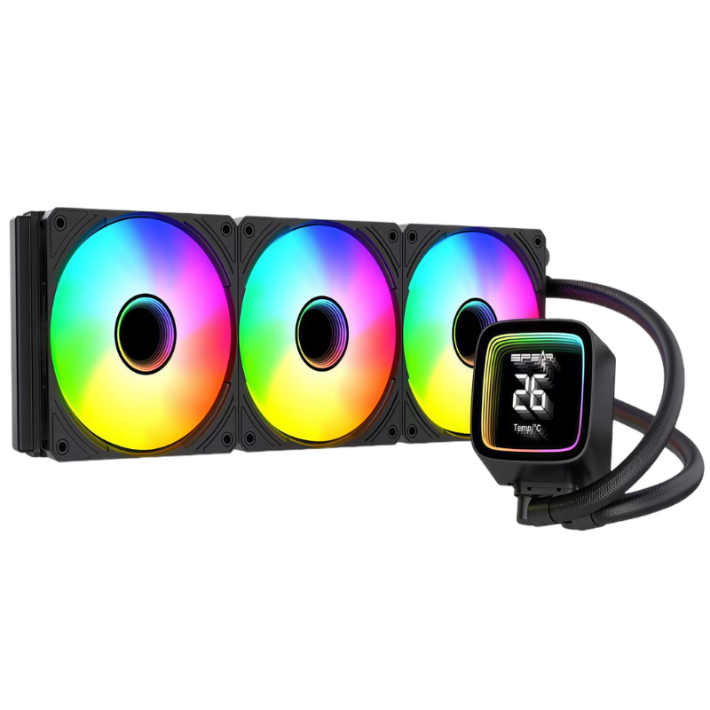 Spire CPU Cooler Everest360T, Lighting ARGB, Size 360 3 Black