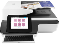 HP ScanJet Enterprise Flow N9120 fn2 A3 Document Scanner, Flatbed + 200-Sheet ADF, 120 ppm / 240 ipm, 600 dpi, Duplex, Ethernet, Touchscreen, (L2763A)