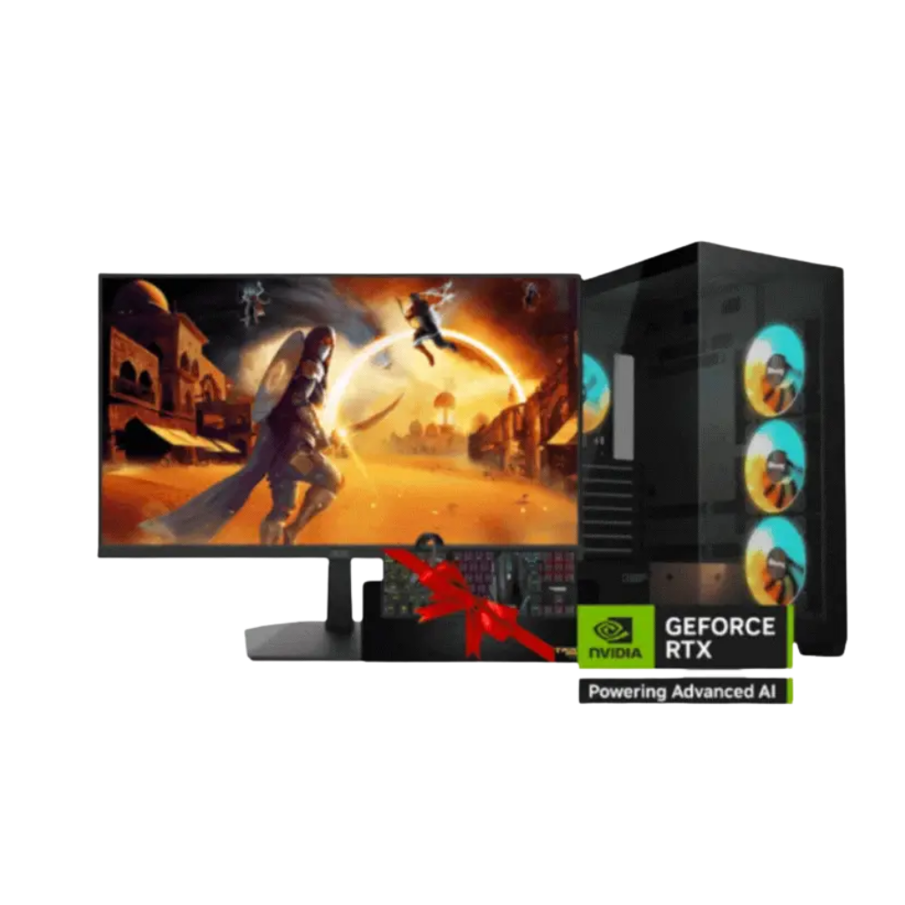 gaming pc 5060ti with monitor