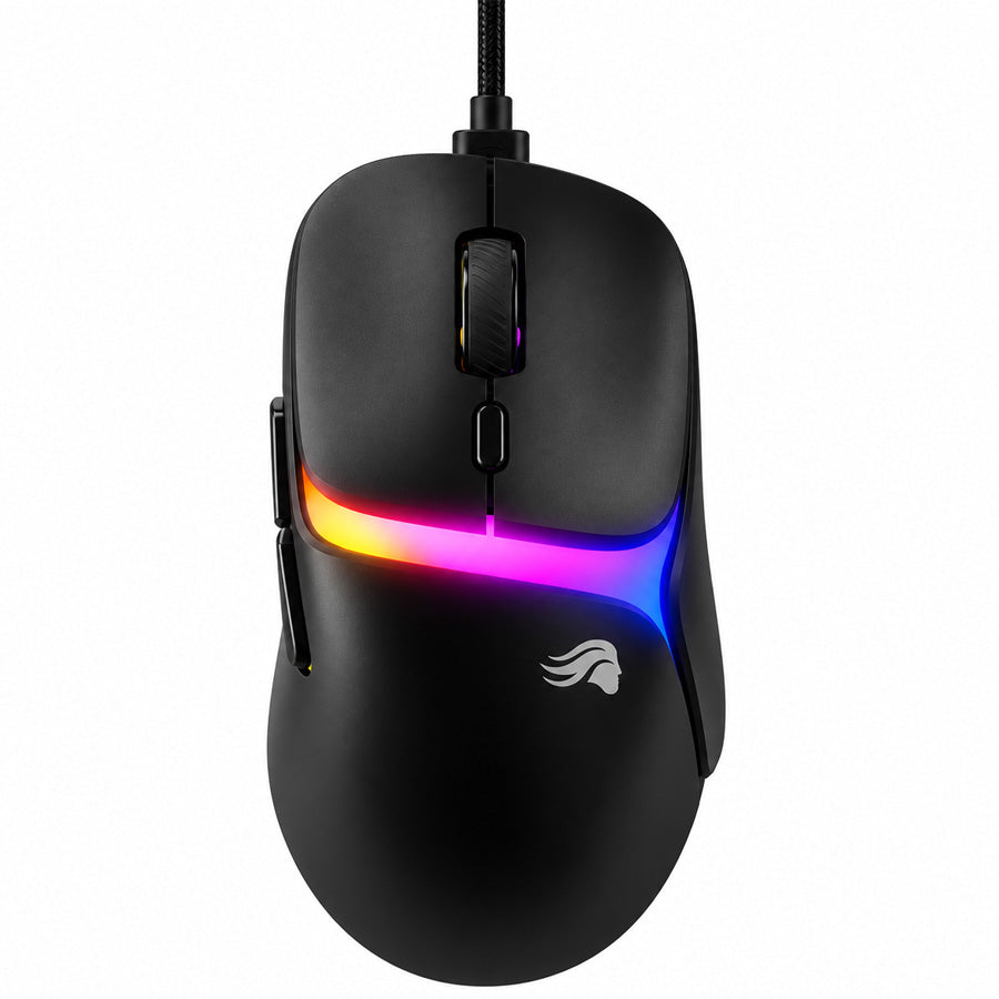 Glorious Model D3 Wireless gaming mouse black top view