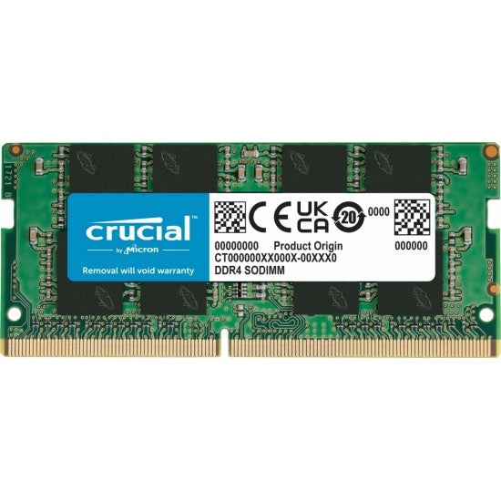 Crucial Basics 8GB DDR4-3200 SODIMM laptop RAM (CB8GS3200)