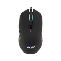 Acer MW160 wired USB gaming mouse top view