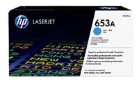 HP 653A Cyan Original LaserJet Toner Cartridge (CF321A) product view