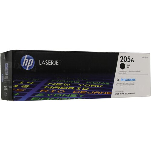 HP 205A Black toner cartridge (CF530A) - front view