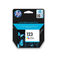 HP 123 Tri-color ink cartridge F6V16AE - front view