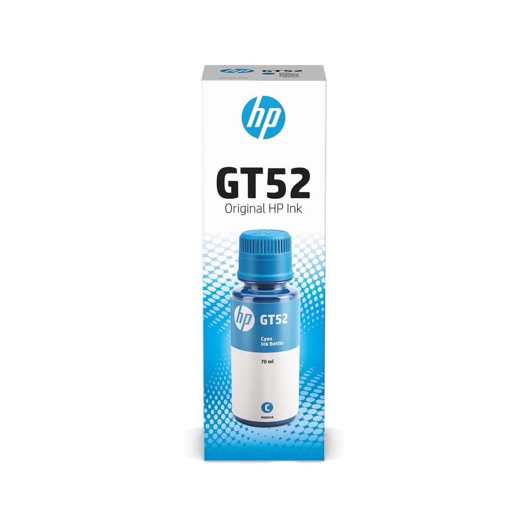 HP GT52 Cyan ink bottle M0H54AE - image 1