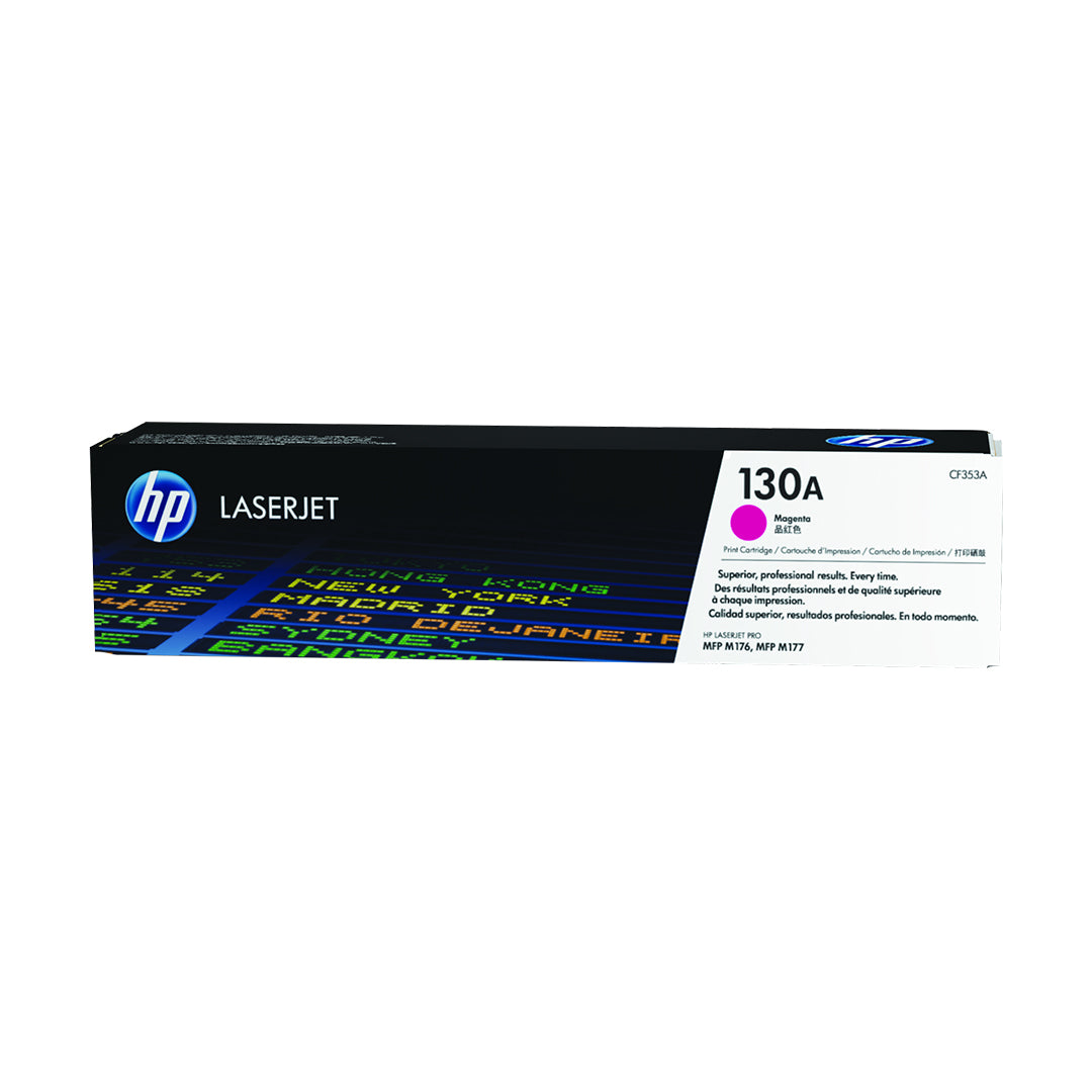 HP 130A Magenta toner cartridge CF353A - front view