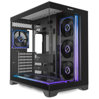 Majesty GALAXY ARGB black mid tower case front view