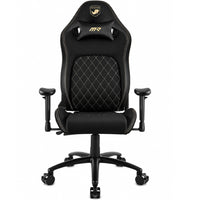 MarsRhino Spyder 2 Gaming Chair, 160° Reclining Backrest, Lumbar Support, 120 kg Capacity, Black, (MR-CH-SP2-B)