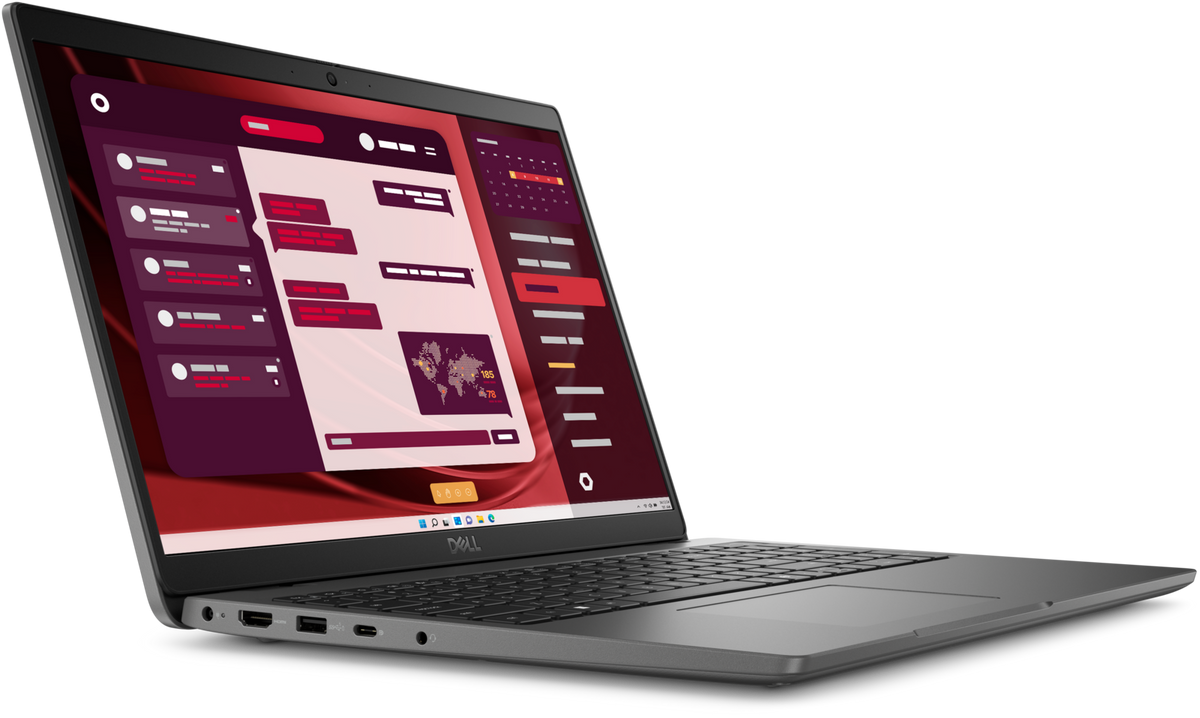 Dell Latitude 3550 laptop in Black - official Dell product photo 1